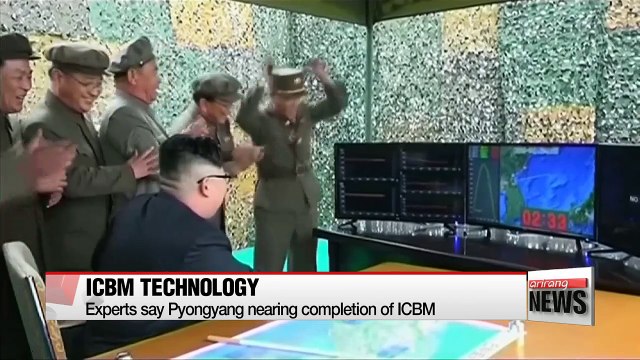 N. Korea's ICBM and nuclear weapons nears completion