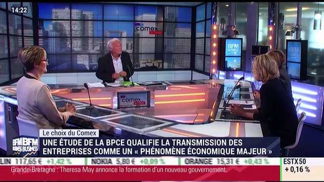 Le choix du Comex: La transmission des entreprises, un phénomène économique majeur selon la BPCE - 09/06