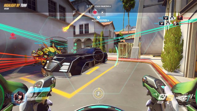 Overwatch 000-DVA-000-032 D.Va the Sprite - Lemon Lime Dance Highlight Reel 71-75