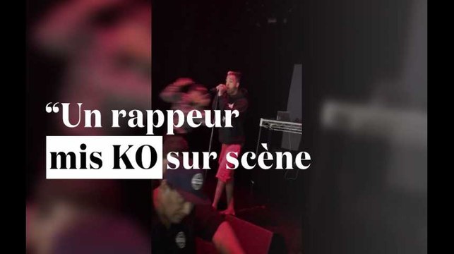 Un rappeur mis KO sur scène pendant son concert