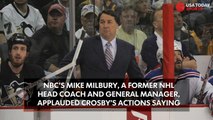 Milbury defends vicious attack by Sidney Crosby