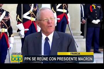 Presidente Kuczynski confirmó que Macron visitará el Perú en septiembre