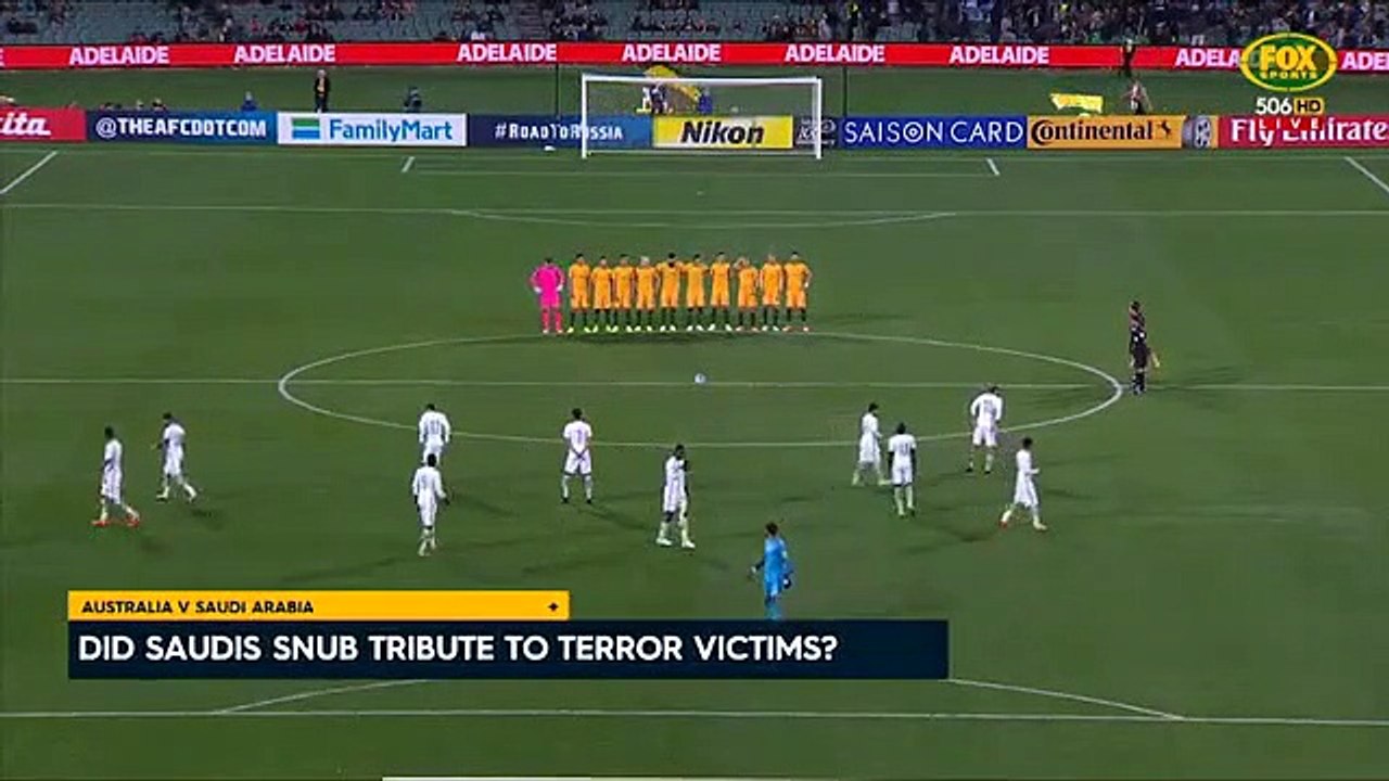Les joueurs de l'Arabie Saoudite ont refusé d'honorer la minute de silence pour les victimes de l'attaque de Londres