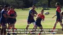 Rugby: trois tests pour la France contre l'Afrique du Sud