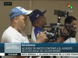 Nicaragua: firman acuerdo para garantizar derechos laborales