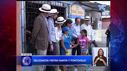 Comunidad europea recorre proyectos humanitarios en el país