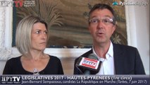 HPyTv Législatives | Jean-Bernard Sempastous candidat En Marche Hautes-Pyrénées 1 (7 juin 2017)