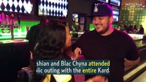 Rob Kardashian & Blac Chyna Party With Khloe Kardashian on Her Birthday