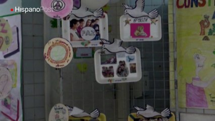 Víctimas infantiles de guerra en favelas claman por la paz