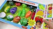 Learn Names of Fruits and Vegetables Toy C s and Vegetables Slicing Peeling