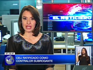 Pablo Celi fue ratificado como el Contralor Subrogante del Estado