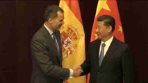Felipe VI y Xi Jinping desean mejorar las relaciones entre España y China