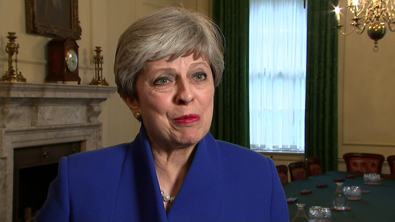 May apologises to colleagues who "didn't deserve" to lose