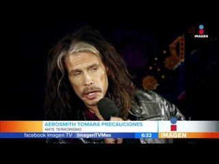 Video herunterladen: Aerosmith tomará precauciones en Londres | Imagen Noticias con Francisco Zea