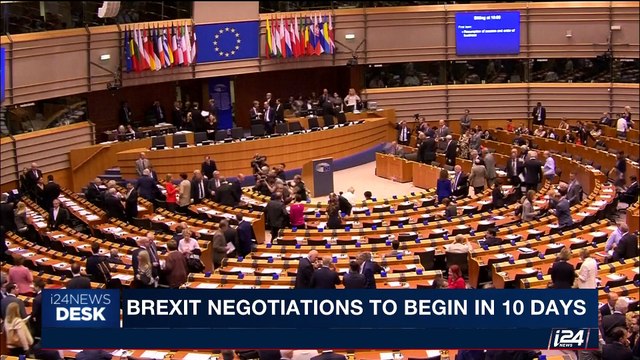 i24NEWS DESK | Brexit negotiations to begin in 10 days | Friday, June 9th 2017