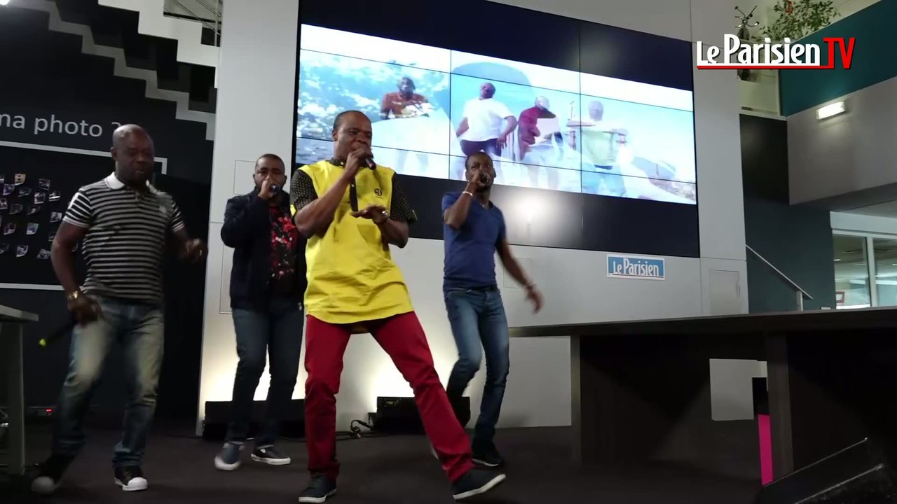 Magic System chante «1er Gaou» en live au Parisien