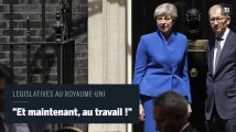 Législatives au Royaume-Uni : « Et maintenant, au travail ! », déclare Theresa May après avoir rencontré la reine