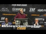 Freddie Roach To Mayweather:We Are Gonna Kick Your Ass