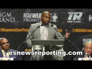 Floyd Mayweather Jr On Beating Manny Pacquiao