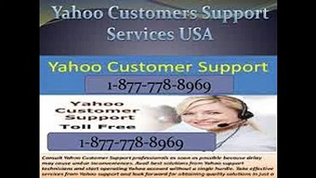 24*7 Helpline 1—877—778 89-69 YAHOO Tech Support Number USA