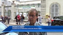 D!CI TV : Hautes-Alpes : Les éleveurs mobilisés à Gap pour demander l'autorisation de tirs de dé