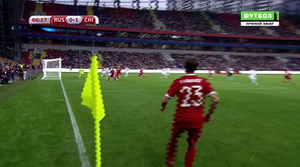 Viktor Vasin GOAL HD - Russia 1-1 Chile 09.06.2017