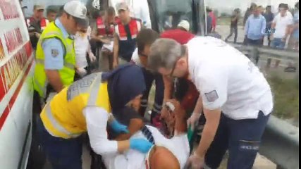 Samsun'da Feci Kaza!  Çok Sayıda Asker Yaralı