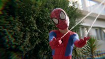 Disney Örümcek Adam Okul Servisini Kaçıran Spider Man Reklamı