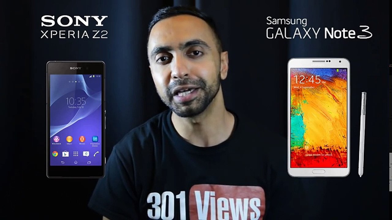 Sony Xperia Z2 vs Samsung Galaxy Note 3