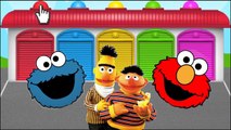 Learn Colors Sesame Streets Elmo Bert and Ernie Cookie Monster Video for Children Kids