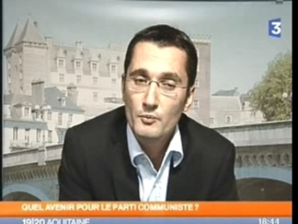 Olivier Dartigolles - FR3 Aquitaine le 12/10/2007