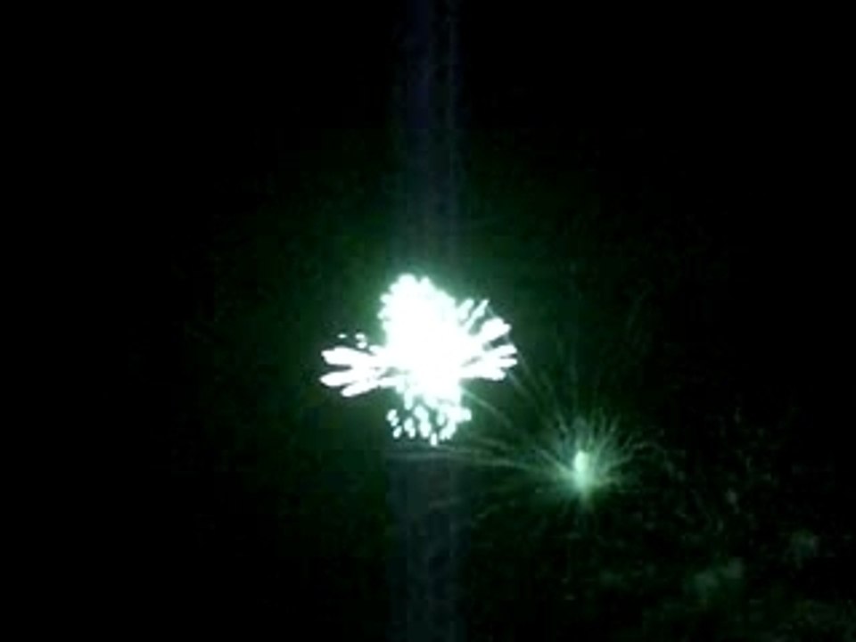 Feu dartifice : les 100 ans du Stade Toulousain