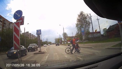 Young Boy Falls From Car