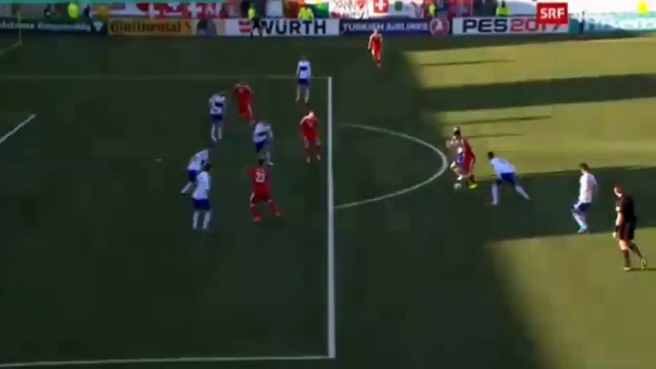 0-1 Granit Xhaka Goal HD - Faroe Islands vs Switzerland 09.06.2017