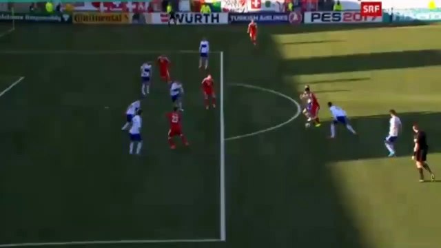 0-1 Granit Xhaka Goal HD - Faroe Islands vs Switzerland 09.06.2017
