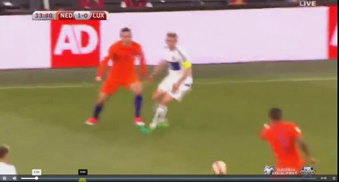 Wesley Sneijder Fantastic Goal Goal - Netherlands vs Luxembourg 2-0 09.06.2017 (HD)