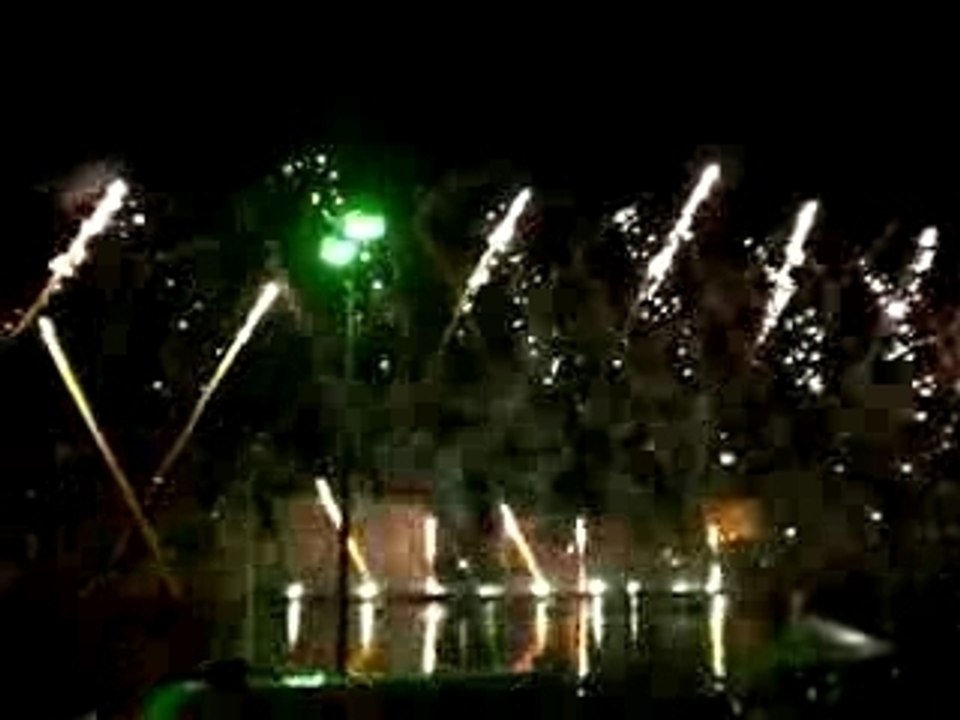 Feu dartifice : les 100 ans du Stade Toulousain