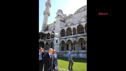 Cumhurbaşkanı Erdoğan Topkapı Sarayı'nda