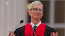 Apple CEO Tim Cook Thinks He Knows Who's Behind The President's Early Morning Tweets