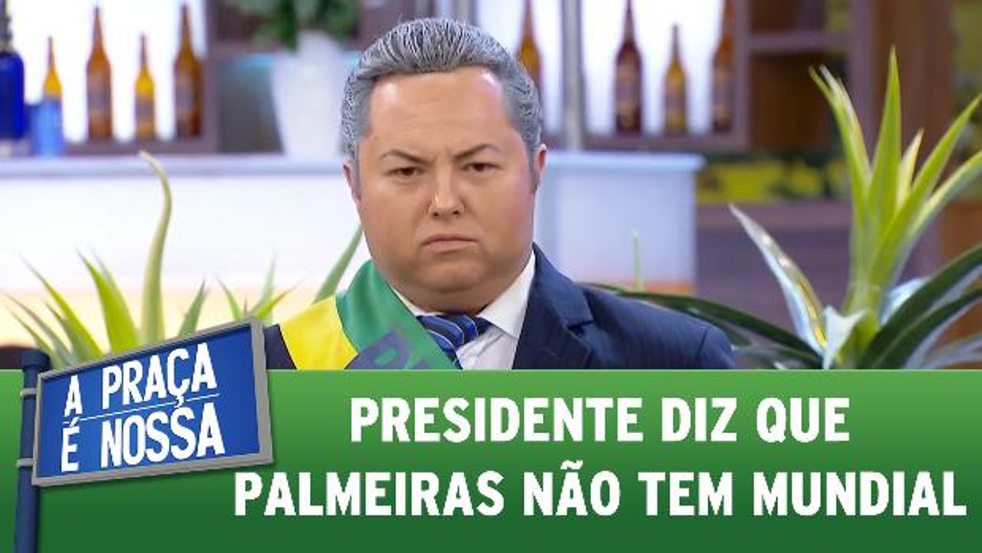 Presidente diz que Palmeiras não tem mundial - Vídeo Dailymotion