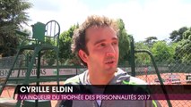 Roland-Garros 2017 : Cyrille Eldin rafle la victoire au Trophée des Personnalités (EXCLU VIDÉO)