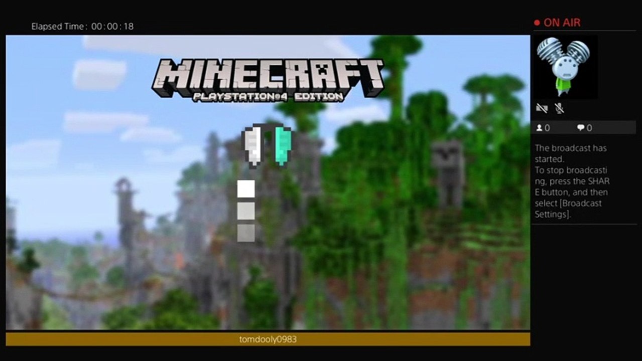 Tomthedestroyer09 plays Minecraft PS4 Edition