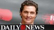 Matthew McConaughey Recalls Being Arrested Naked For Marijuana