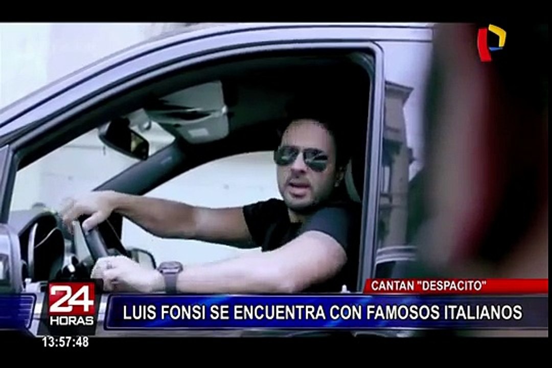 Nueva parodia de tema “Despacito”: Luis Fonsi se sube al carro de los italianos