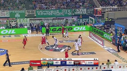 ΠΑΝΑΘΗΝΑΙΚΟΣ - ΟΛΥΜΠΙΑΚΟΣ BASKET LEAGUE 2016-17 - PLAYOFFS - 13Η ΑΓΩΝΙΣΤΙΚΗ (2o ημιχρονο)