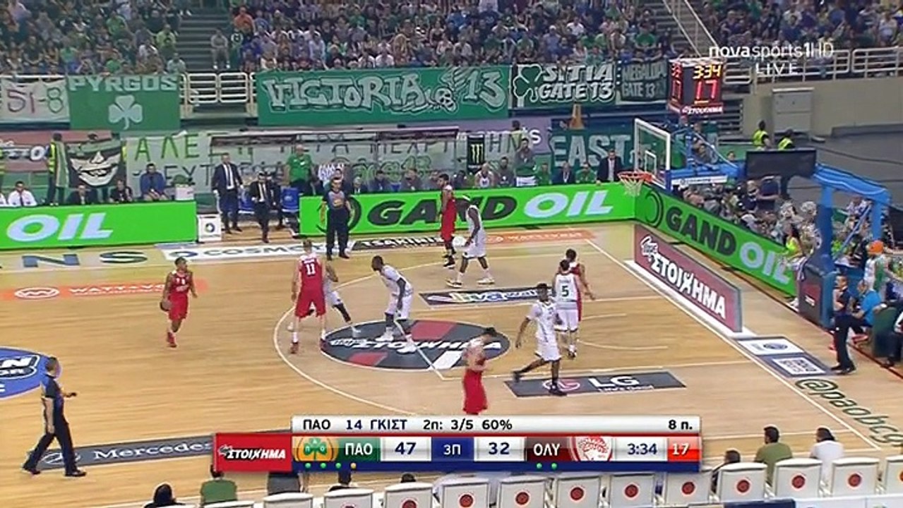 ΠΑΝΑΘΗΝΑΙΚΟΣ - ΟΛΥΜΠΙΑΚΟΣ BASKET LEAGUE 2016-17...