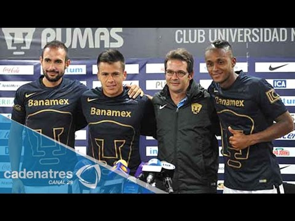 Pumas presenta a sus refuerzos para el Apertura 2015
