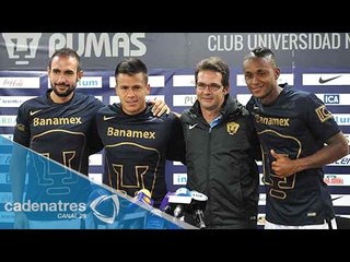 Pumas presenta a sus refuerzos para el Apertura 2015