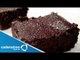 Receta para preparar brownies de frijol. Receta de brownies / Recetas fáciles y rápidas