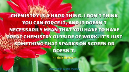 Tricia Helfer Quotes